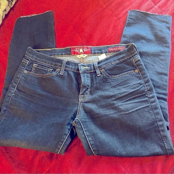 Lucky Brand Denim - Lucky Brand women’s dark blue denim jeans size 6/ 28